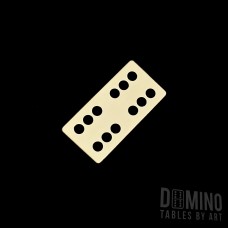 T018 Black Inlay Domino